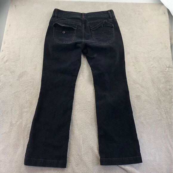 Polo Jeans Co. Womens Wendy Jean Pants Size 8/30 Black Corduroy Bootcut Y2K - Picture 13 of 13